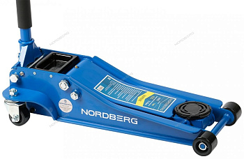 Домкрат подкатной гидравлический 3.3 т. H=80 - 500 мм NORDBERG N32033