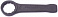 Ключ накидной ударный односторонний 70мм (L-320мм) Forsage F-79370