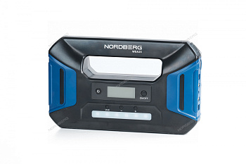 Пусковое портативное устройство 5/12/15V с компрессором, емкость 25 Aч NORDBERG WSA25