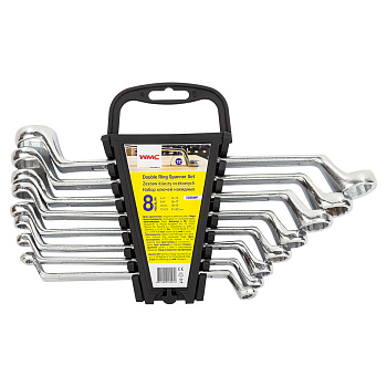 Набор ключей накидных 8 пр.(6-22мм) WMC TOOLS WMC-5088MP