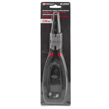 Съемник стопорных колец прямой на сжим (L-230мм), в блистере FORCEKRAFT FK-68-230HS