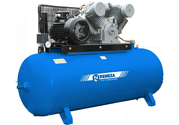 Компрессор воздушный поршневой (1700 л/мин, 500 л/бак, 380 В) REMEZA СБ4/С-500.LТ100/11 кВт