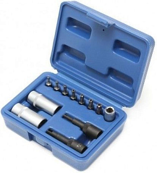 Набор головок и бит для обслуживания кондиционеров а/м,12пр., в кейсе Forsage F-4061112