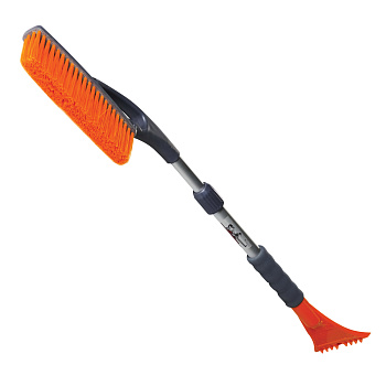 Щётка для снега телескопическая со скребком 100см, "М5" м20100