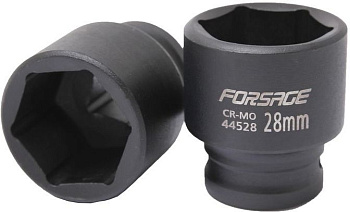 Головка ударная 28мм (6гр.) 1/2" Forsage F-44528