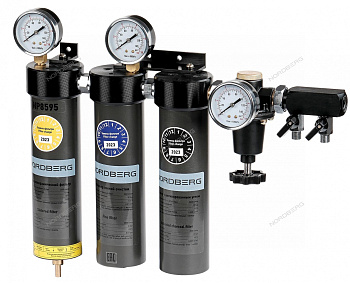 Блок подготовки воздуха трехступенчатый 1/2" NORDBERG NP8595