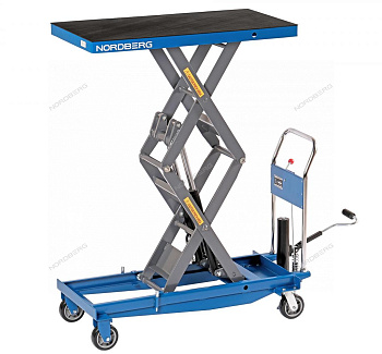 Стол подъемный гидравлический 1000 кг двойные ножницы  NORDBERG N3T1001