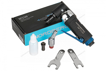 Пневматическая зачистная машинка угловая 6мм,  18000 об/мин Nordberg NP3120