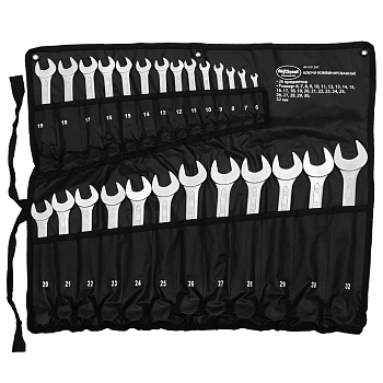 Набор ключей комбинированных 26пр. (6-32мм)  в сумке AV Steel AV-031262