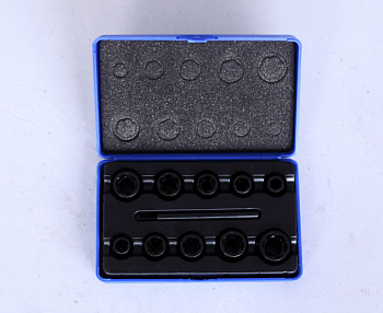 Набор головок-экстракторов 3/8" 11 пр. (9-19мм) под вороток, ключ AUTOMASTER AMT-63318