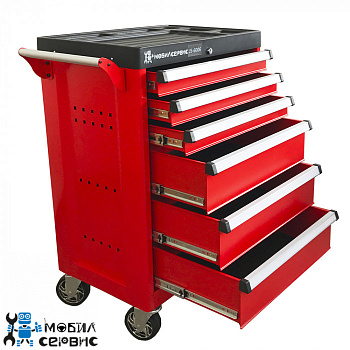 Тележка инструментальная 6 ящиков МС JS-6006