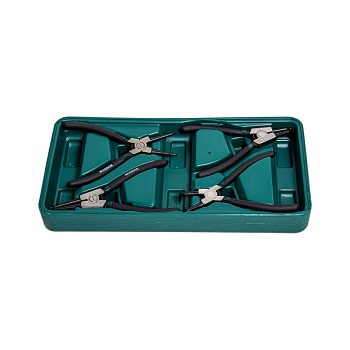 Набор съёмников стопорных колец в ложементе, 4 предмета, Rossvik LST005