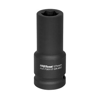 Ударная головка удл. 1" 50мм 6 гр. AV Steel AV-740150