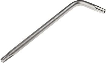 Ключ Г-образный TORX экстра длинный T-50H с отверстием Forsage F-76750XL