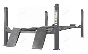 Подъемник четырехстоечный г/п 5 т. без траверсы, электростопоры,  NORDBERG 4450J_EG