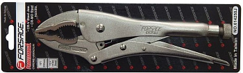 Зажим гейферный с овальными губками 250мм Forsage F-614250J