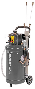 Установка для замены масла 30л NORDBERG 2330G