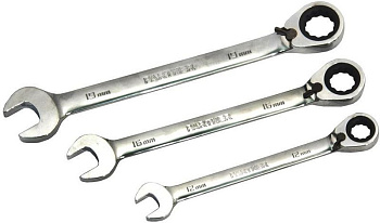 Ключ комбинированный трещоточный с реверсом 10мм Partner PA-3010R