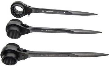 Ключ трещоточный ступичный усиленный 30х32мм Forsage F-8223032