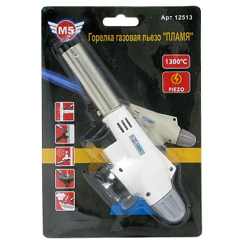 Горелка газовая пьезо "ПЛАМЯ" М5 12513