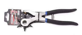 Дырокол ручной для кожи и материалов 360° CR-V 8"-200мм Forsage F-6G200