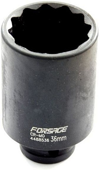 Головка ударная глубокая 36мм (12гр.) 1/2" Forsage F-4488536
