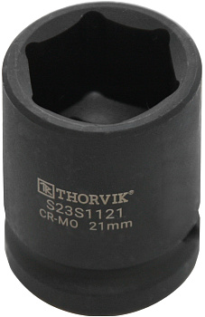 Головка ударная 22мм (6гр.) 1/2" Thorvik S23S1122