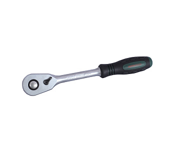 Трещотка 1/2" (72зуб) L-255мм с резиновой ручкой AUTOMASTER AMT-52444