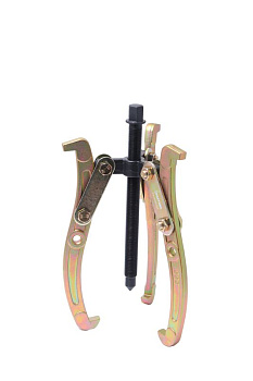 Съемник трехлапый переставной 4" (Ø захвата-100мм, длина лап-100мм,S-образные) Partner PA-010204Y