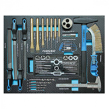 Набор инструментов в ложементе 41 пр. Forsage F-K5416