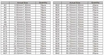 Кольца уплотнительные резиновые маслобензостойкие, 666пр. Forsage F-745