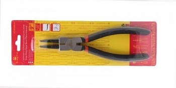 Съемник стопорных колец изогнутый 90° 13"-325мм, в блистере KINGTUL KT-01004-13