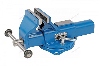 Тиски слесарные стальные поворотные 125 мм NORDBERG NTS125