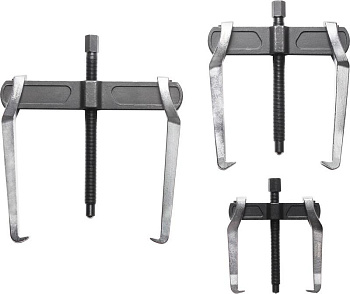 Съемник двухлапый с ограничителем 3" (Ø захвата-110мм, длина лап - 105мм) Partner PA-022803
