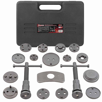 Набор для возврата тормозных цилиндров 18пр.право/левосторонний привод, в кейсе FORCEKRAFT FK-65805