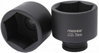 Головка ударная  70мм (6гр.) 1" Forsage F-48570