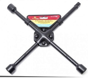 Ключ балонный крестовой 14" (17,19,21, 1/2") KingTul kraft KT-251B400