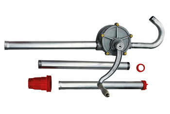 Насос ручной роторный для раздачи масла из бочек (алюминиевый) AT 40321