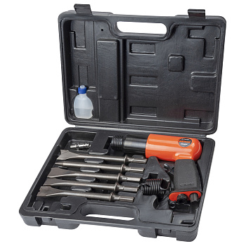 Пневмозубило 3500 уд/мин (6-гран. посадка) AV Steel AV-701809