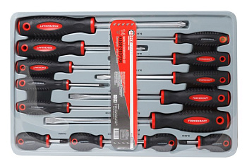 Набор отверток магнитных "Profi" 14пр. FORCEKRAFT FK-2142