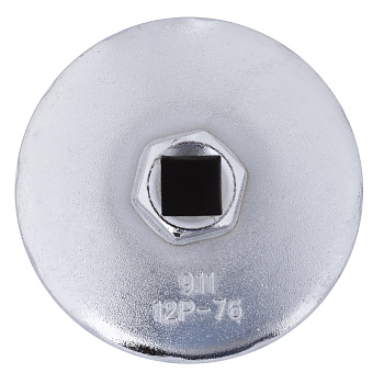 Головка-съемник масляного фильтра (крышка) 76мм х 12гр AV Steel AV-920139
