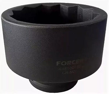 Головка ударная глубокая  75мм (12гр.) 1" FORCEKRAFT FK-48810075