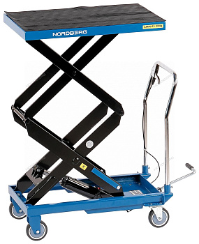 Стол подъемный гидравлический  300 кг двойные ножницы  NORDBERG N3T301