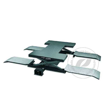 Подъемник ножничный г/п 2500 кг. пневматический напольный KraftWell KRW260A