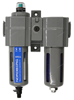 Фильтр воздушный тонкой очистки + осушитель PRO, 1/2" NORDBERG NP8534