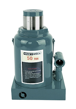 Домкрат бутылочный г/п 50 т KraftWell KRWBJ50