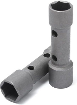 Ключ свечной торцовый двухсторонний (16х18мм) для мотоциклов BaumAuto BM-01027