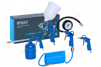 Набор пневмоинструмента 5 предм NORDBERG NP06KIT