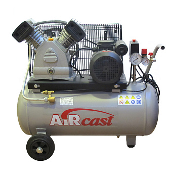 Компрессор воздушный поршневой  (420 л/мин, 50 л/бак, 380 В)REMEZA СБ4/С-50.LB30 