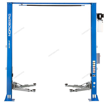 Подъёмник 2-х стоечный с верхней синхронизацией 4 т  эл.стопора, 380 В NORDBERG N4120HE-4B_380V